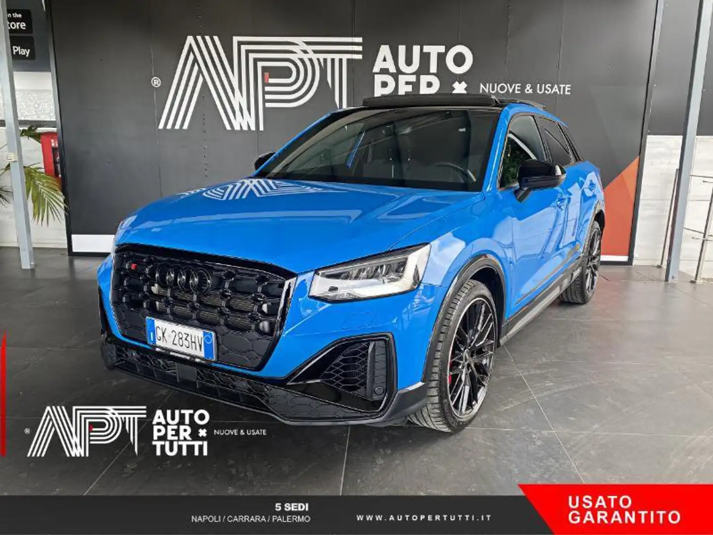 Audi Q2 SQ2 2.0 tfsi quattro s-tronic Albastru - 1