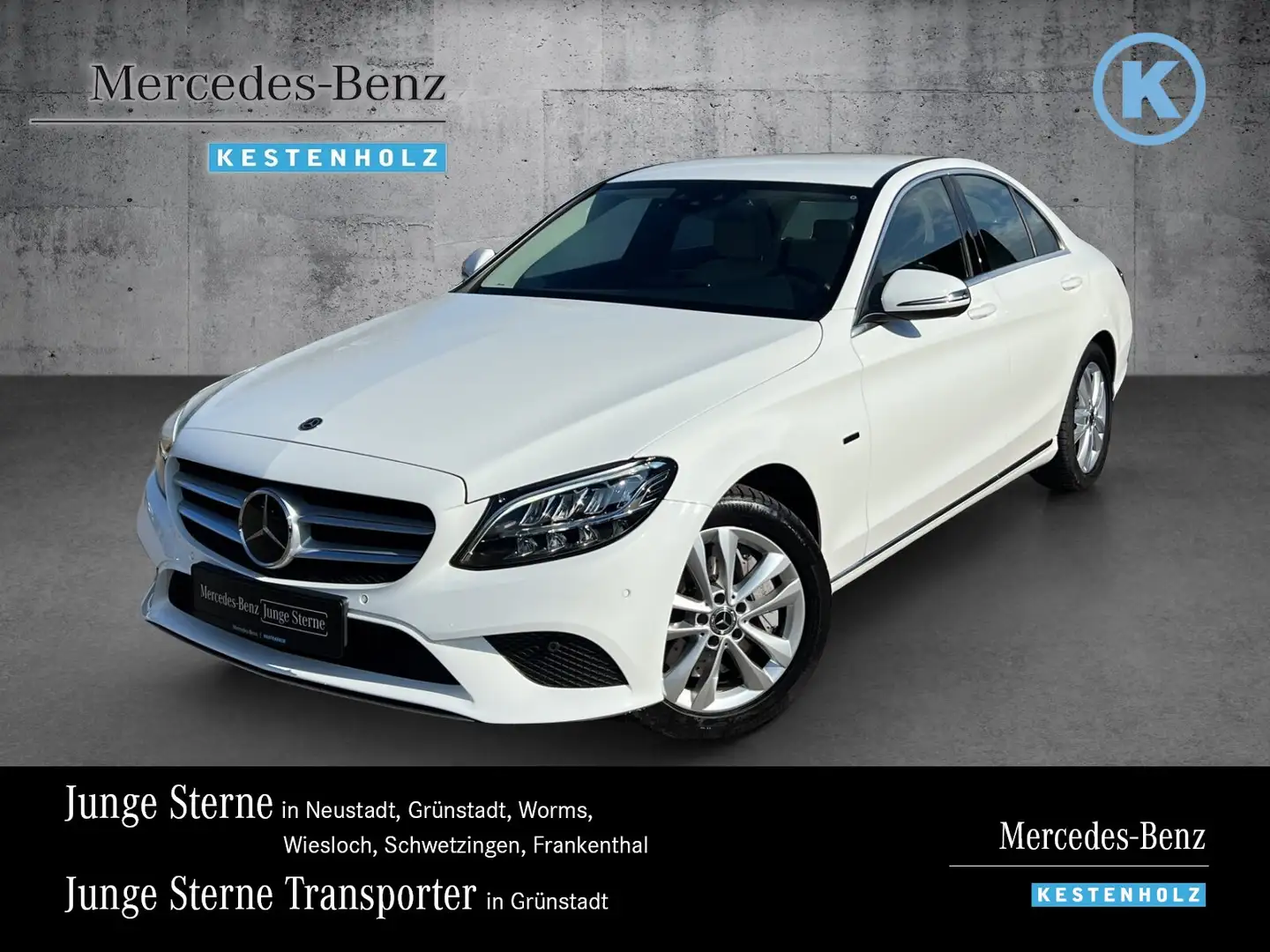 Mercedes-Benz C 300 C 300 de AVANTGARDE+DISTRO+KAMERA+COMAND+LED+SHZ Weiß - 1