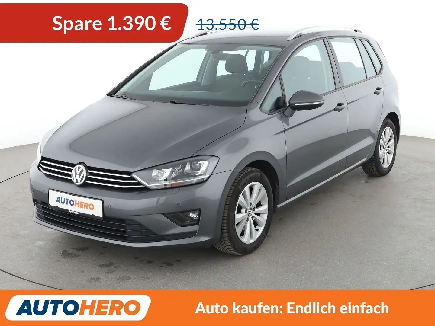 Volkswagen Golf Sportsvan 1.4 TSI Comfortline BMT *BI-XENON*TEMPO*PDC*SHZ* Grau - 1