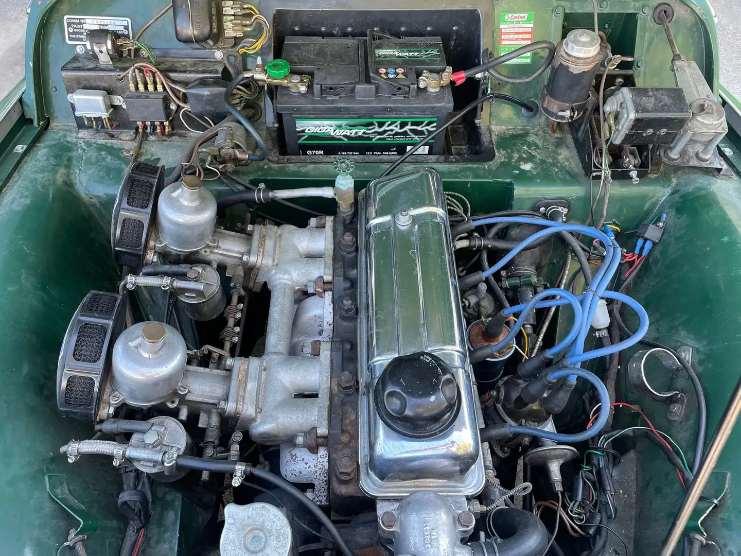 Triumph TR3 A Overdrive Verde - 2