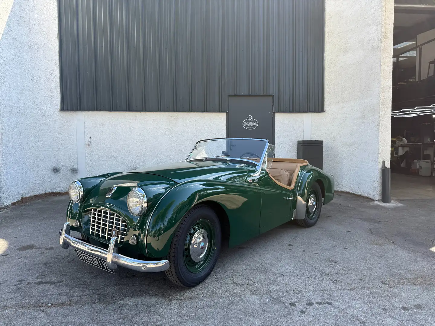 Triumph TR3 A Overdrive Verde - 1