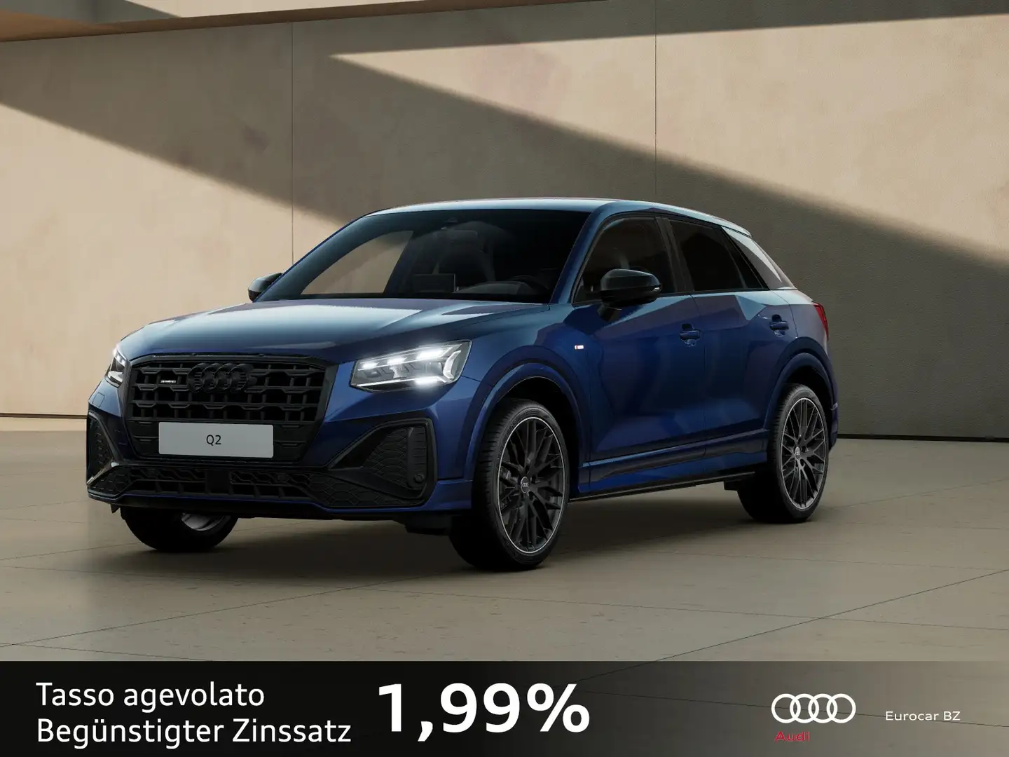 Audi Q2 35 2.0 tdi identity black quattro s-tronic Blu/Azzurro - 1