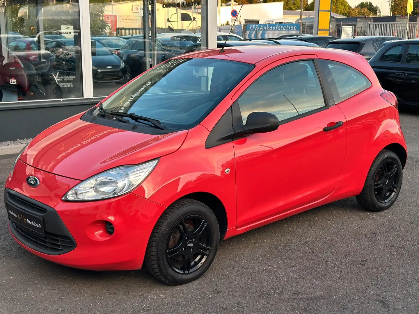Ford Ka/Ka+ COOL SERVICE NEU/ALLWETTERREIFEN/SERVO/KLIMA Rojo - 1