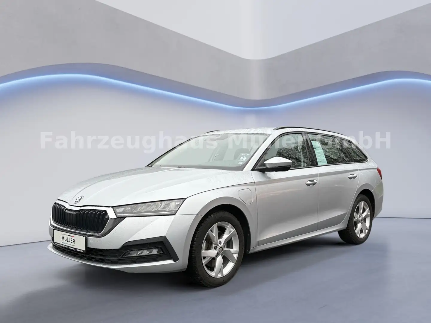 Skoda Octavia Combi 1.4TSI 150KW DSG Silber - 1