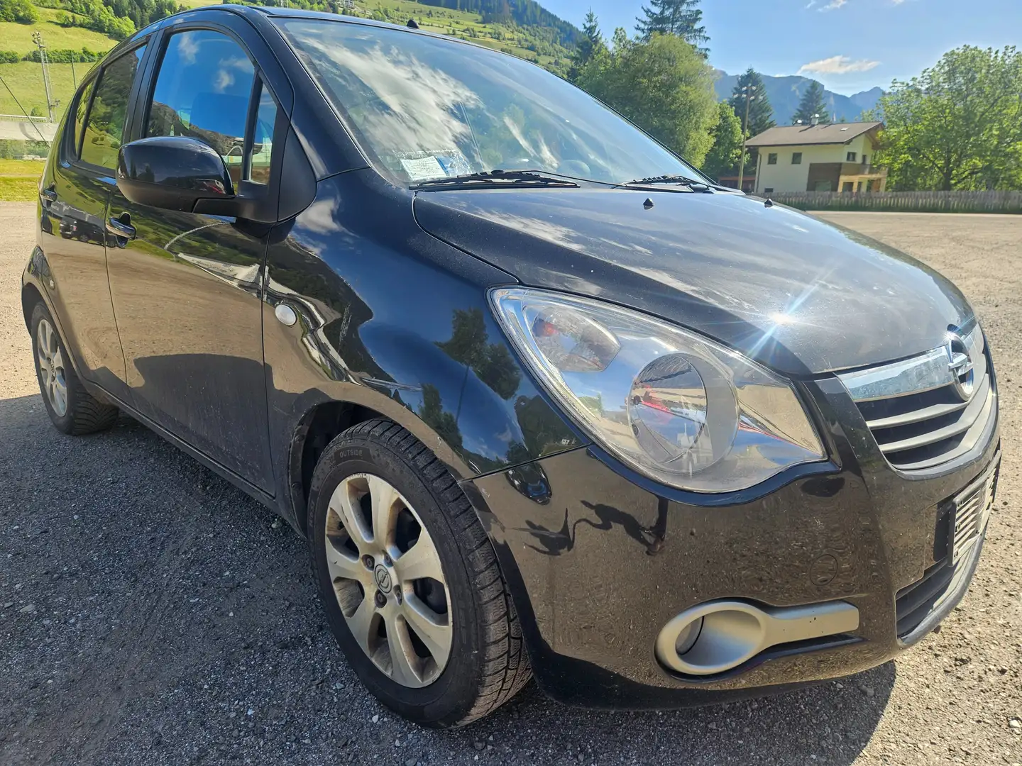 Opel Agila 1,2i BENZIN KLIMA 150000KM PERFEKT!!! Negro - 1