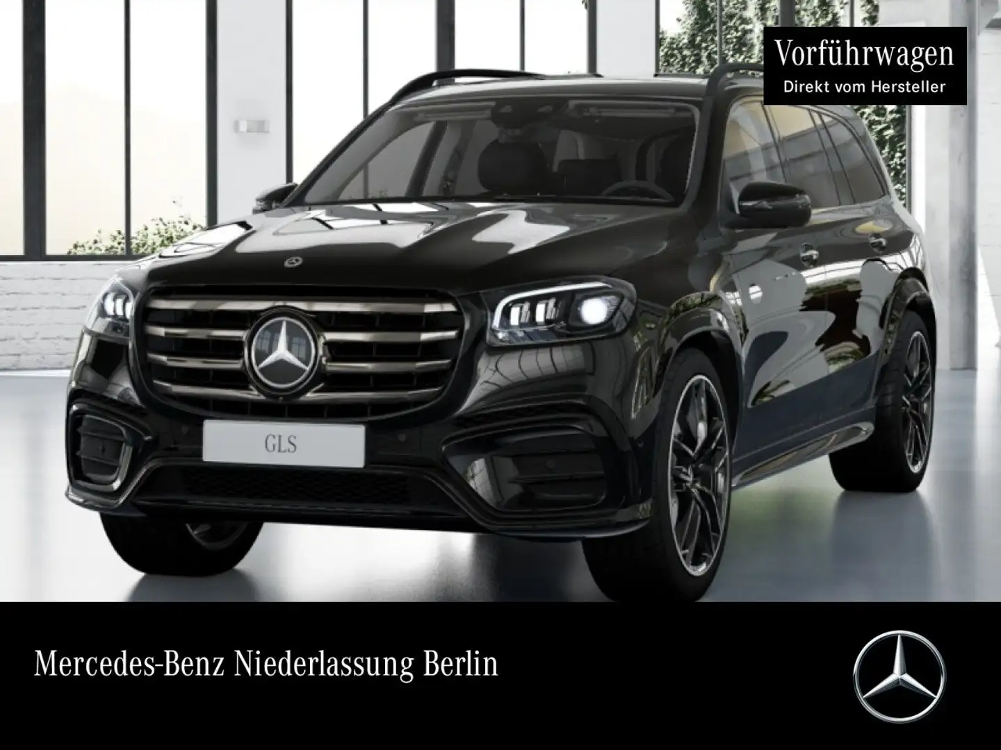 Mercedes-Benz GLS 450 d 4M AMG+NIGHT+PANO+360+MULTIBEAM+HUD+SPUR Schwarz - 1