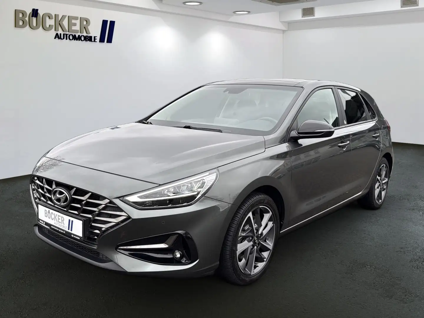 Hyundai i30 1.6 CRDi 7-DCT Edition 30+ PANO 8-FACH LED RFK Grau - 1