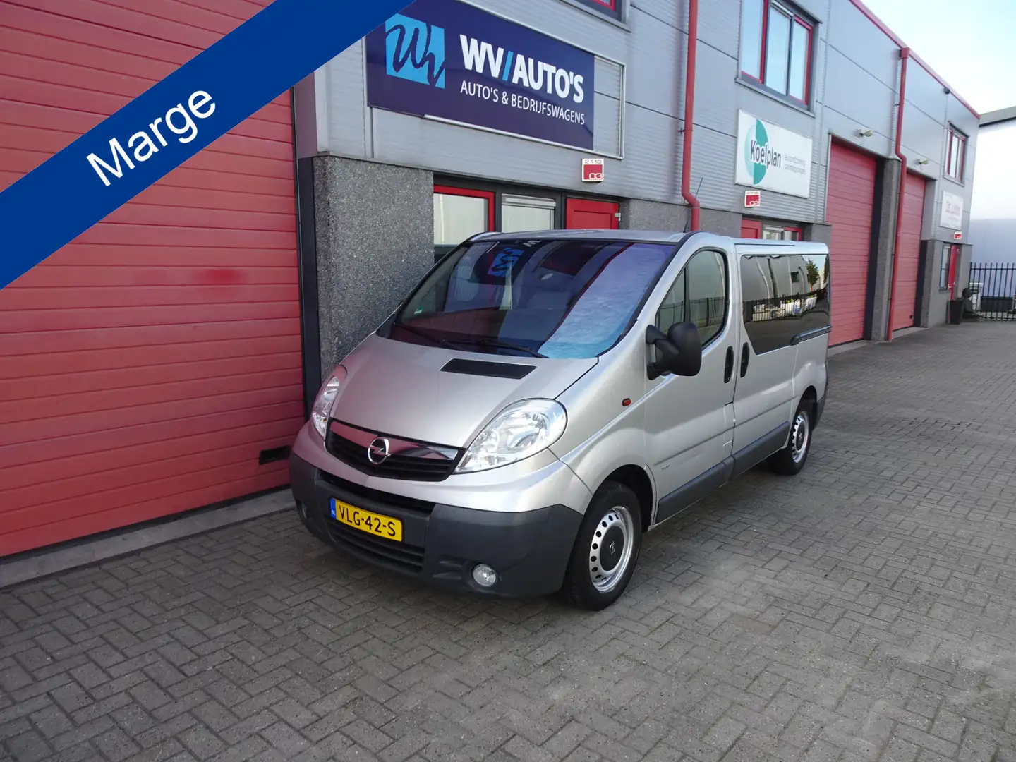 Opel Vivaro 2.0i L1H1 2 schuifdeur 3 zits airco milieuzone vri Gris - 1