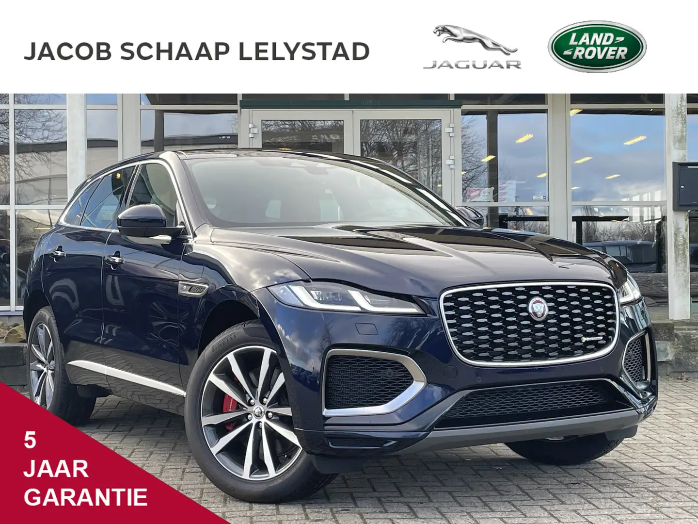 Jaguar F-Pace P400e 404pk AWD PHEV R-Dynamic S | 5 jaar garantie Blauw - 1