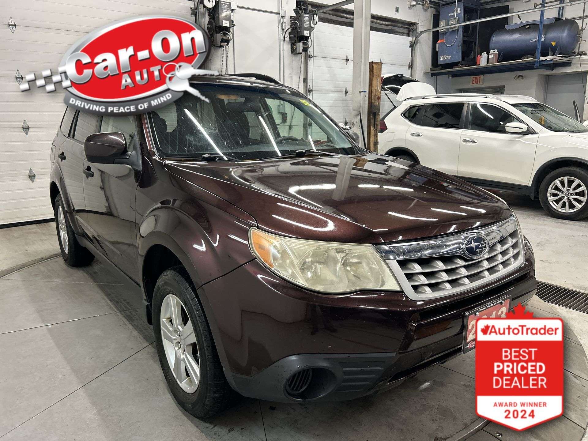 Red 2013 Subaru Forester 2.5X SUV / Crossover All-Wheel Drive Automatic