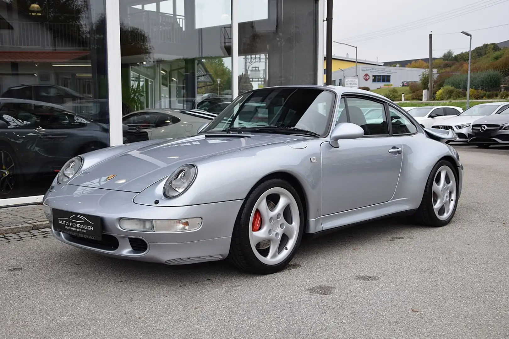 Porsche 911 Carrera 4 Turbo Coupé *Litronic*Ö-Auto* Grijs - 2