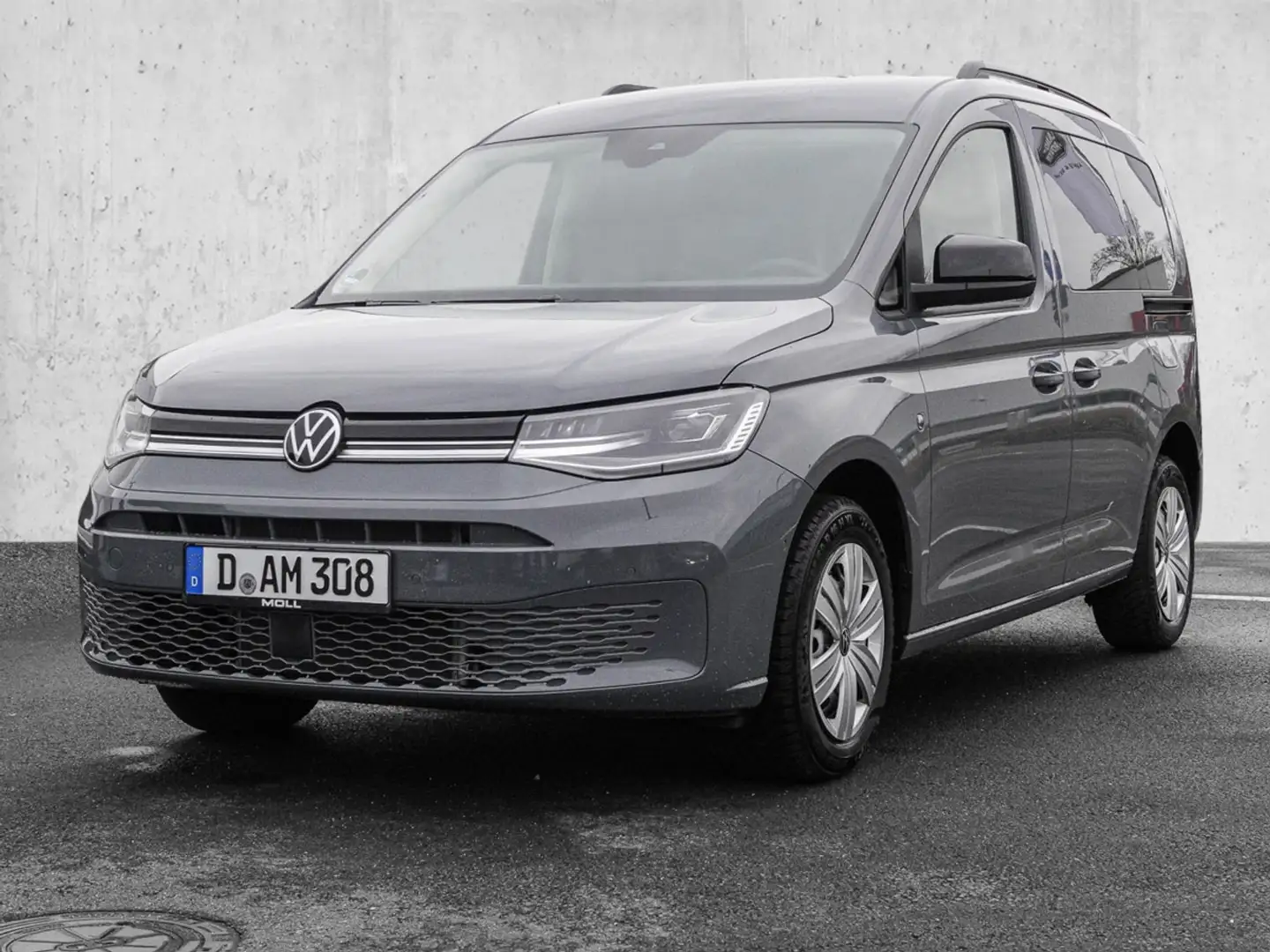 Volkswagen Caddy Life 5-Sitzer TSI DSG LED PDC Klima ACC Grau - 2
