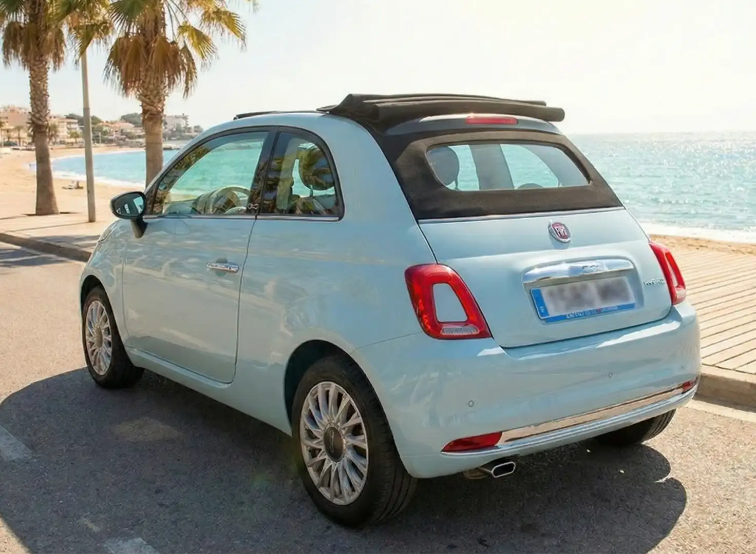 Fiat 500C Cabrio Hybrid Dolcevita Verde - 2