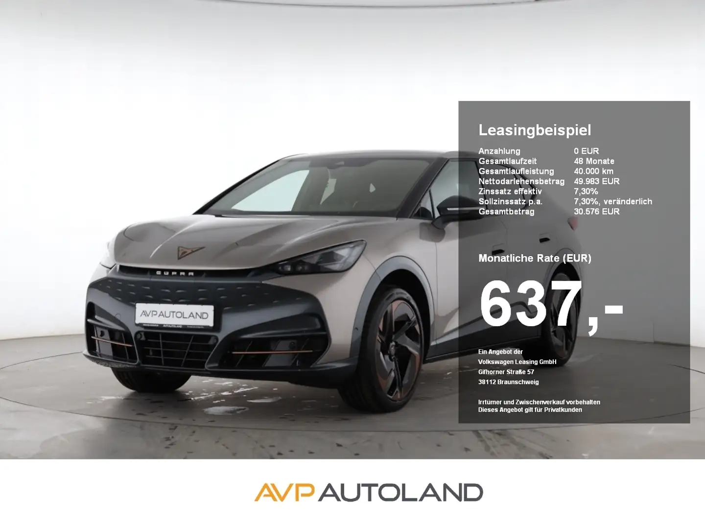 CUPRA Tavascan 250 kW 77 kWh 4Drive VZ | HEAD UP | LED Braun - 1