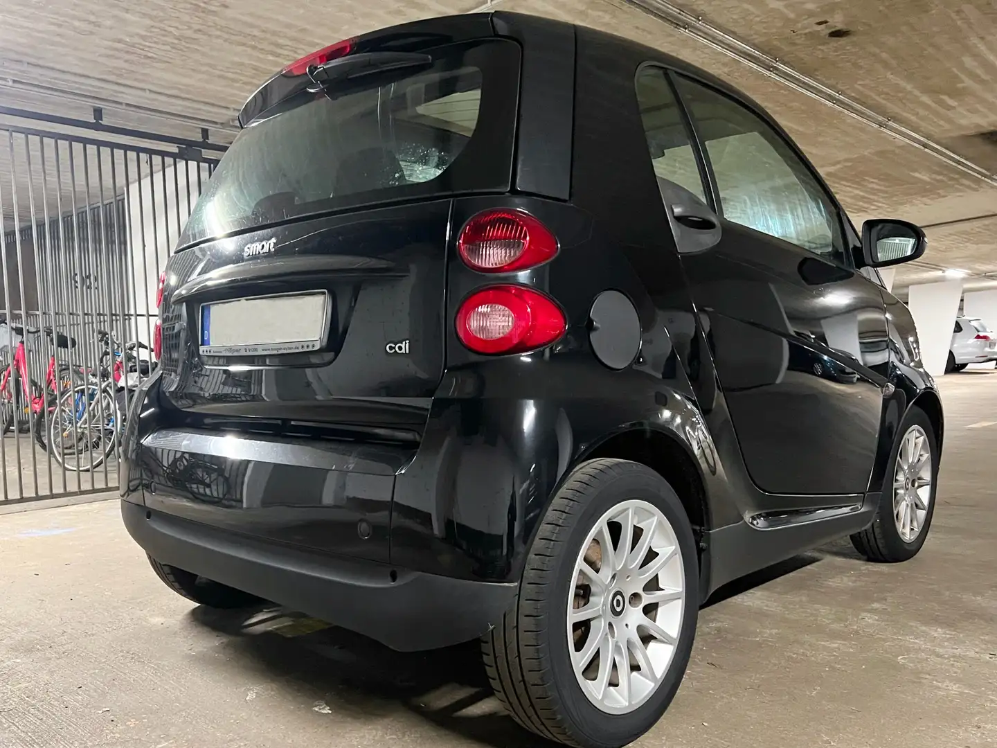 smart forTwo cdi coupe Panorama Dach Diesel Schwarz - 2