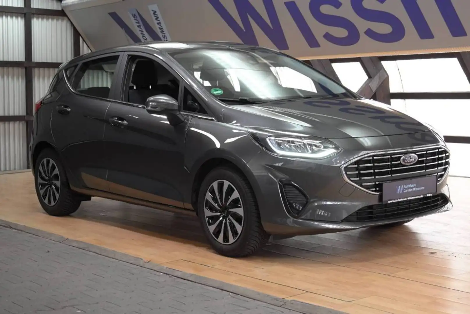 Ford Fiesta FIESTA EcoBoost mHEV 1.0 Titanium Winterpaket Grau - 1