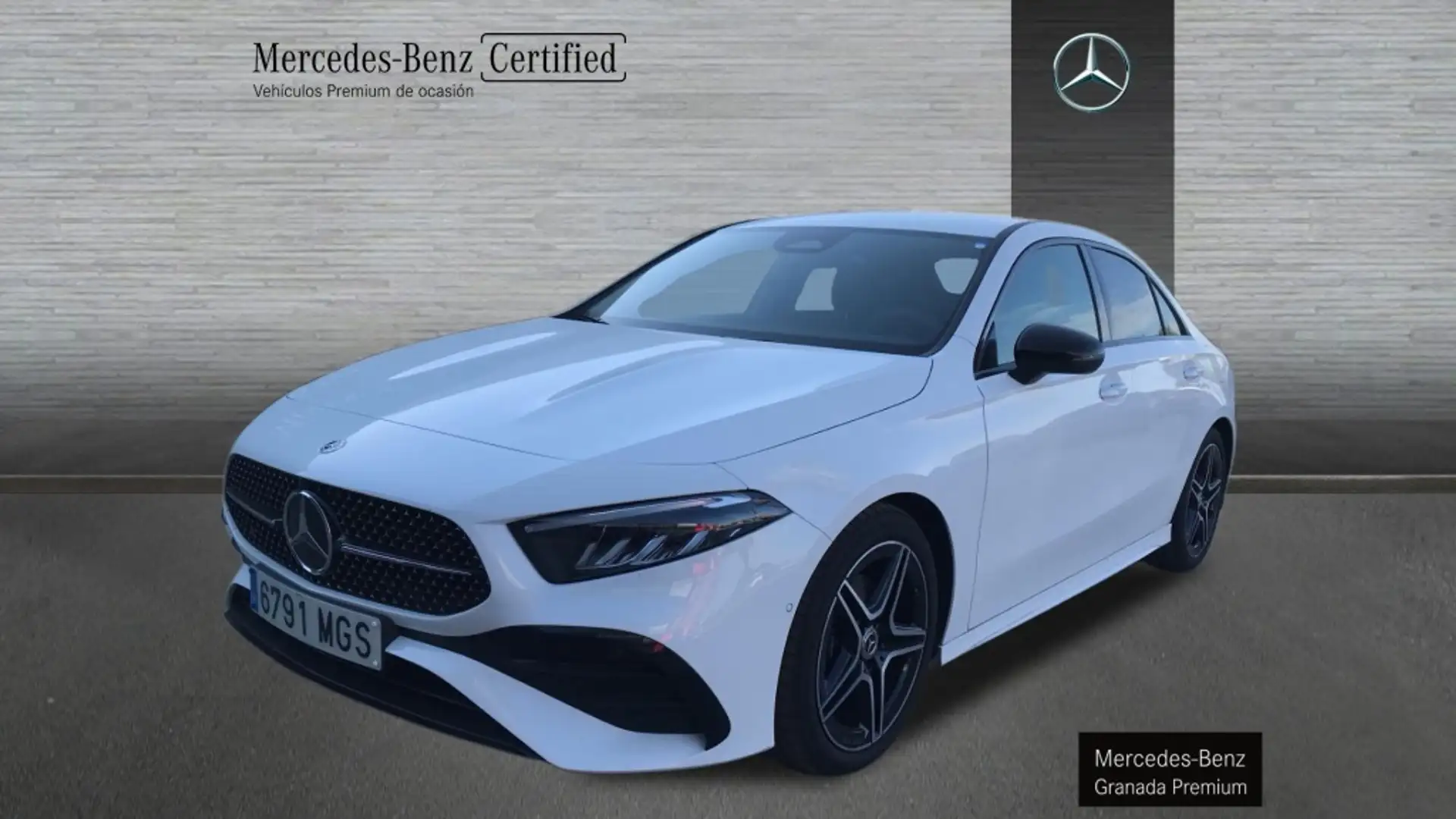 Mercedes-Benz A 200 -CLASS D SEDAN Blanco - 1