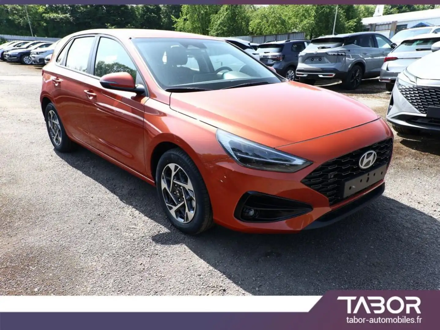 Hyundai i30 1.0 TGDI 100 Advantage LED GPS cam Orange - 2