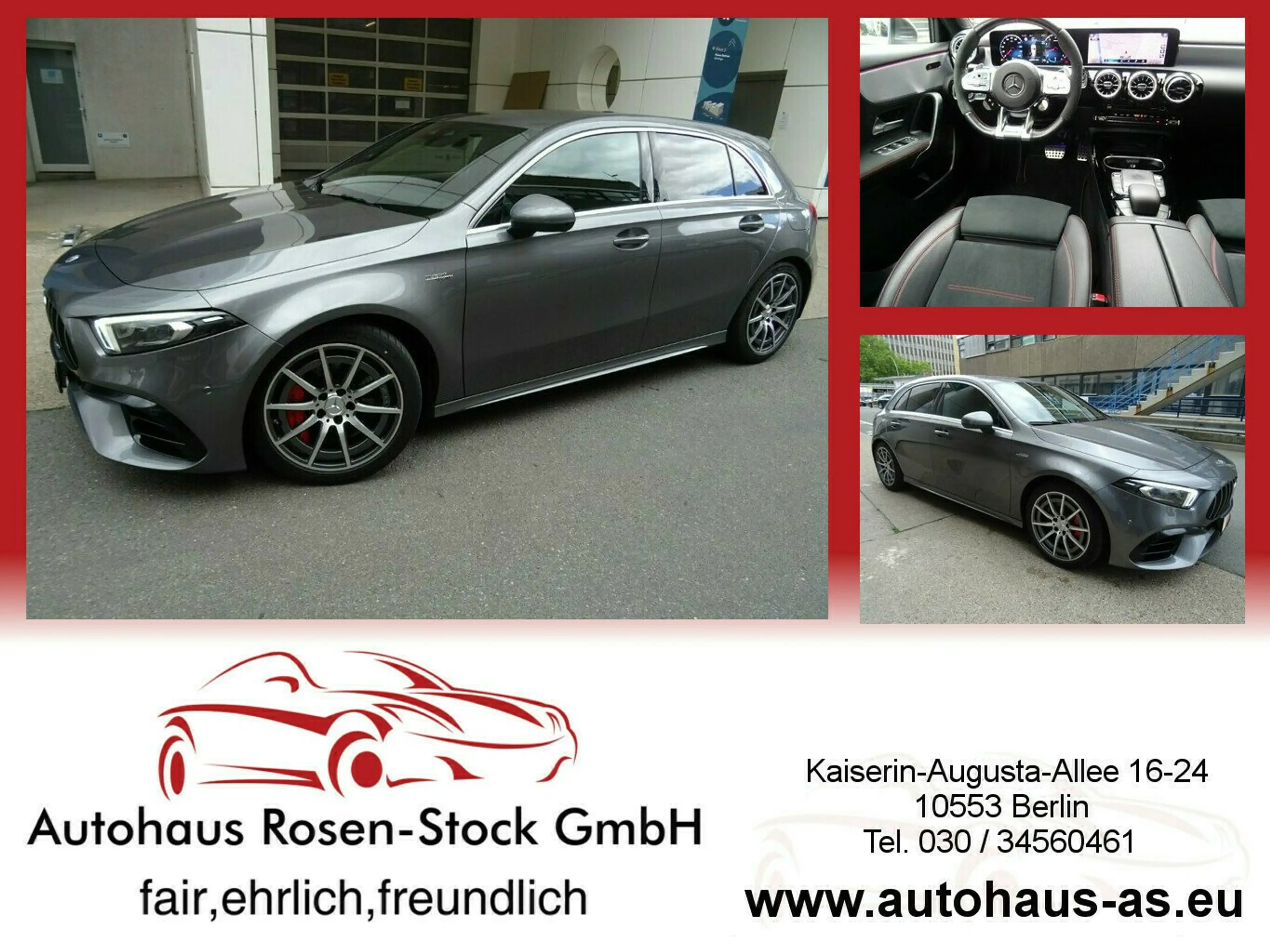 Mercedes-Benz A 45 AMG 8G-Speedshift AMG 4Matic,Leder,ACC,Kamera