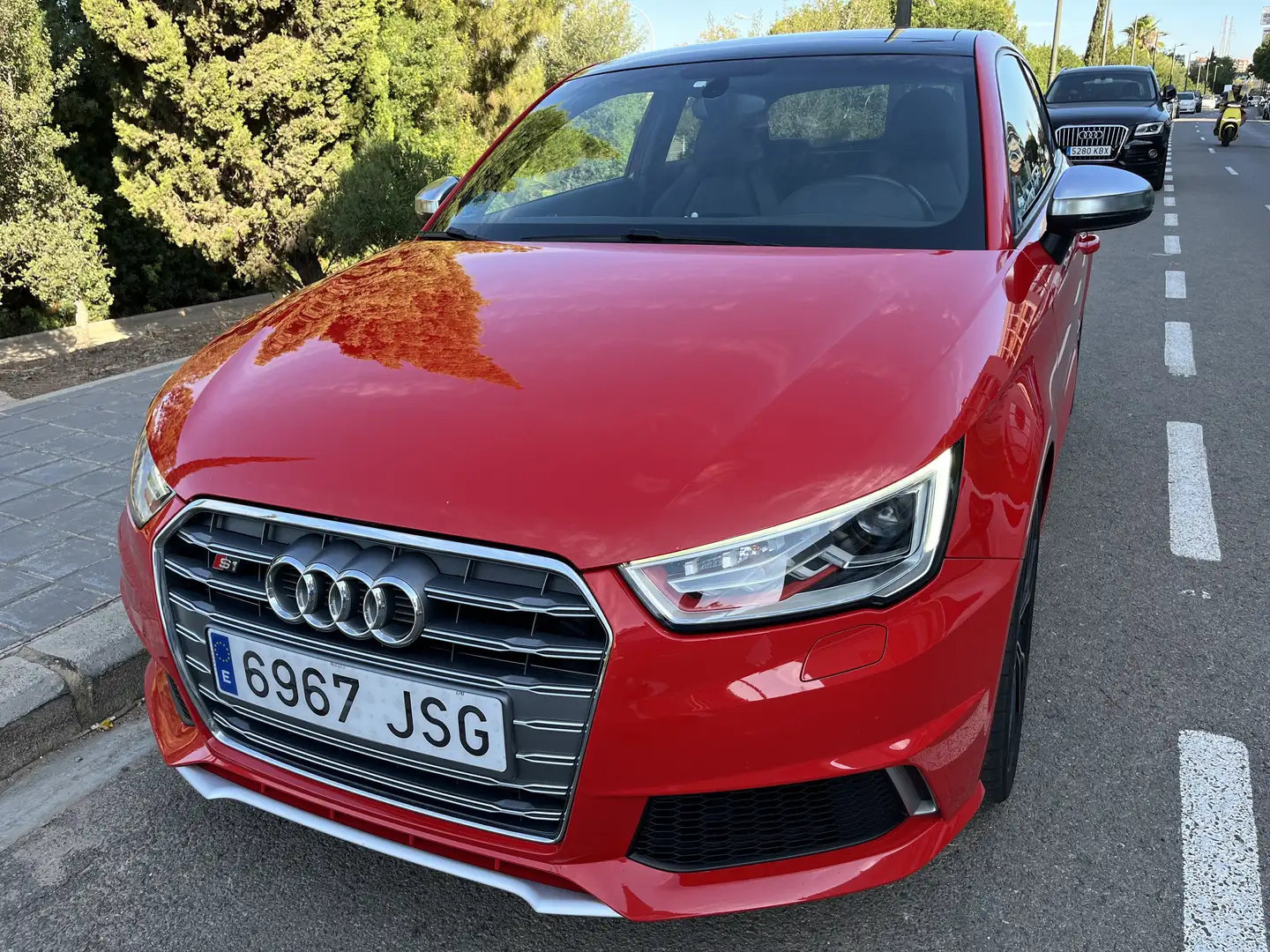 Audi S1 2.0 TFSI quattro Червоний - 2