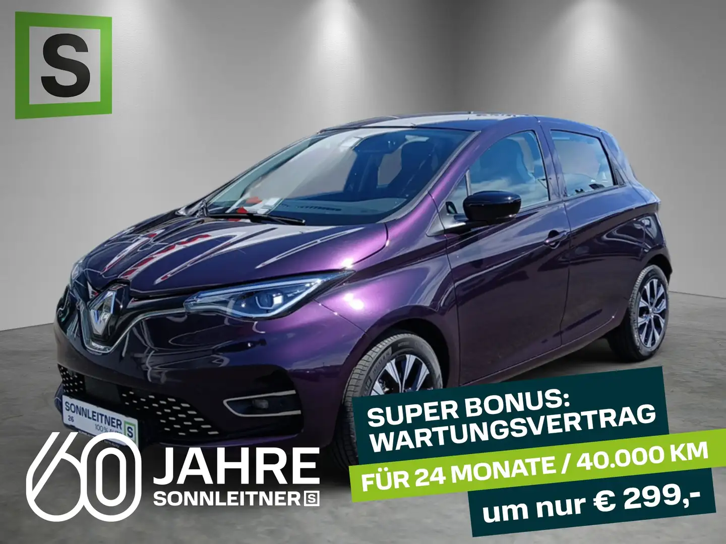 Renault ZOE Zoe E-Tech EV50 R135 Evolution 100% elektrisch Violett - 1