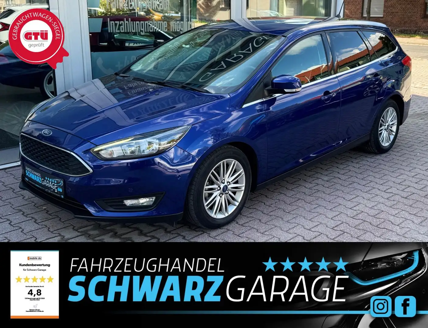 Ford Focus Turnier Cool & Connect*LHZ*SHZ* Blu/Azzurro - 1