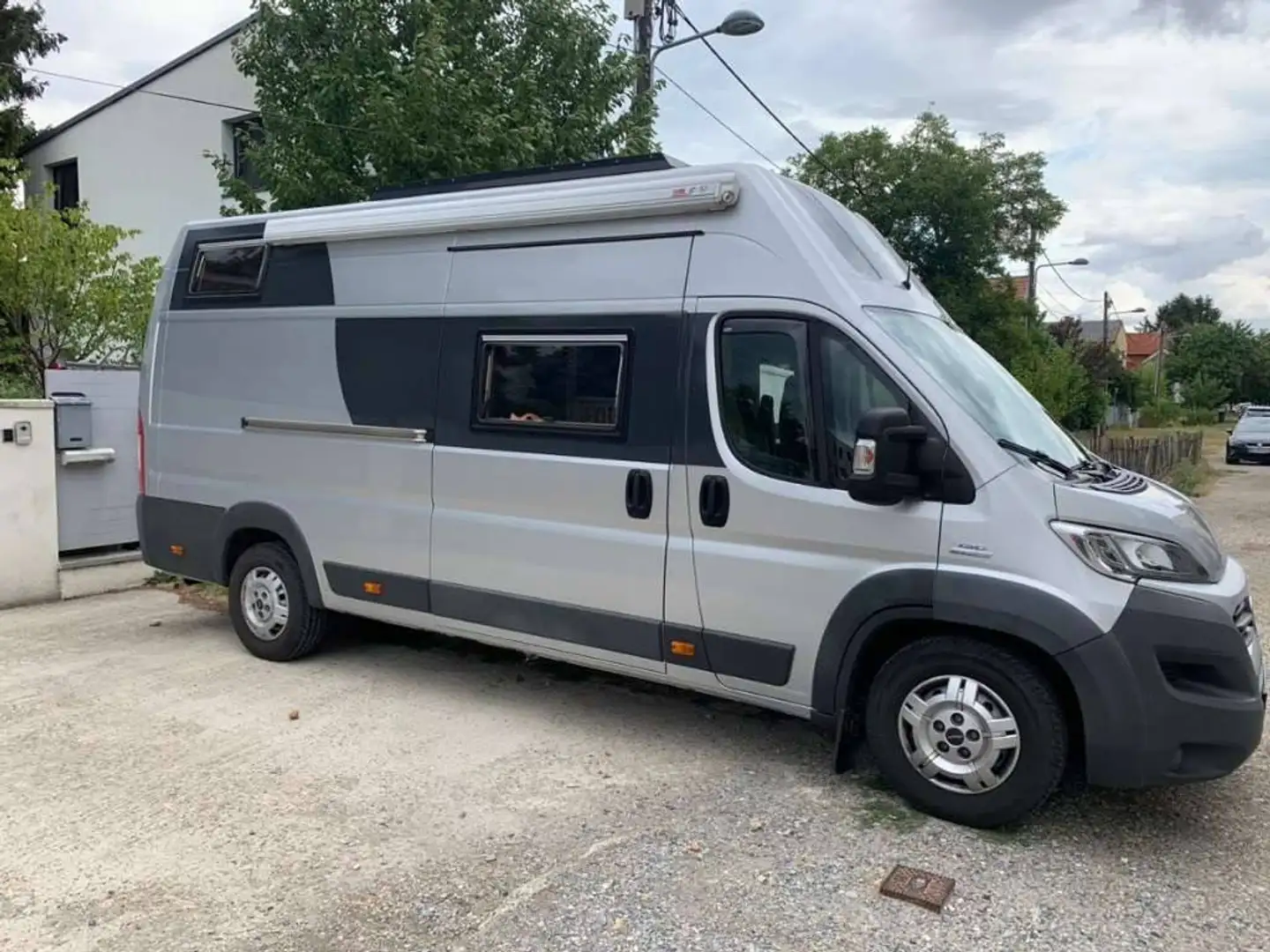 Caravans-Wohnm Fiat Ducato 250 Camper L4H3 Grau - 1