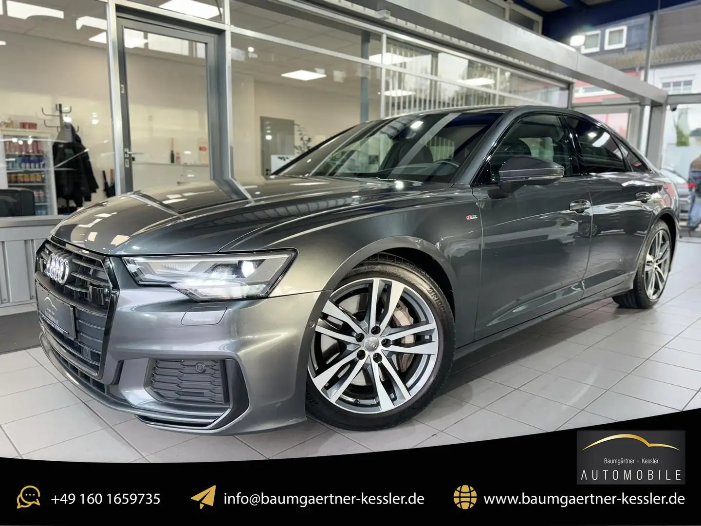 Audi A6 50TFSI-E qu. S-Tronic 3xS-LINE KAMERA AHK HUD Grau - 1
