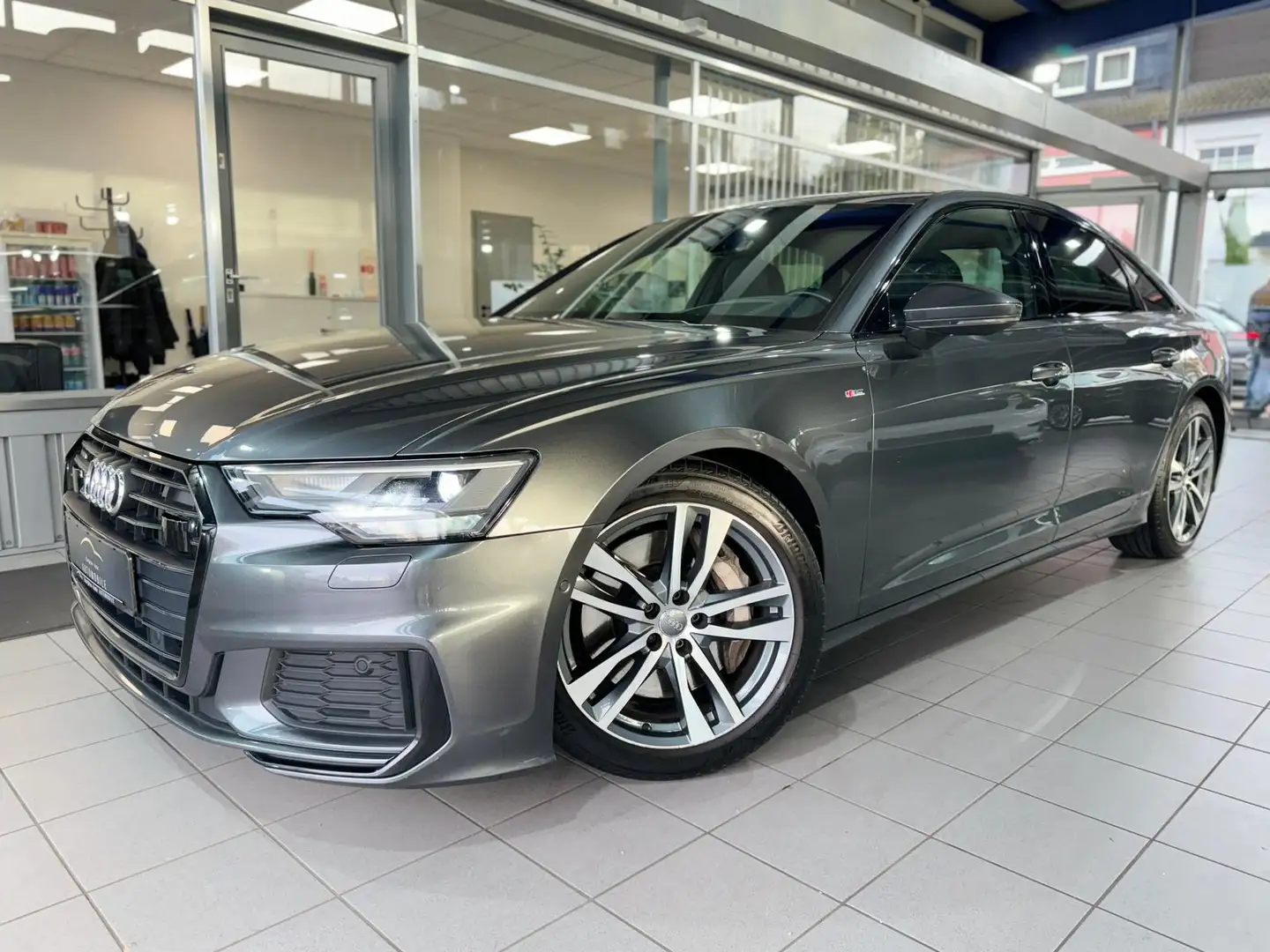 Audi A6 50TFSI-E qu. S-Tronic 3xS-LINE KAMERA AHK HUD Grau - 2
