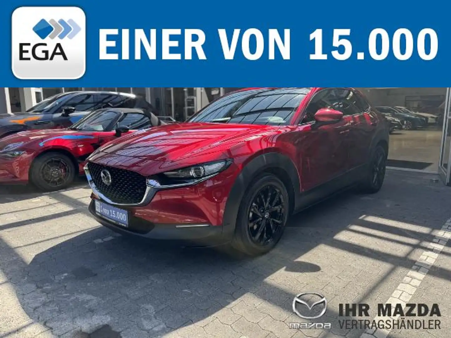 Mazda CX-30 180PS - BOSE, MATRIX LED, HEAD UP, 8 FACH BEREIFT Rot - 1