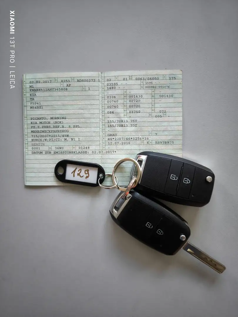 Kia Picanto UEFA Euro 2016 1.0i Motorschaden Silber - 2