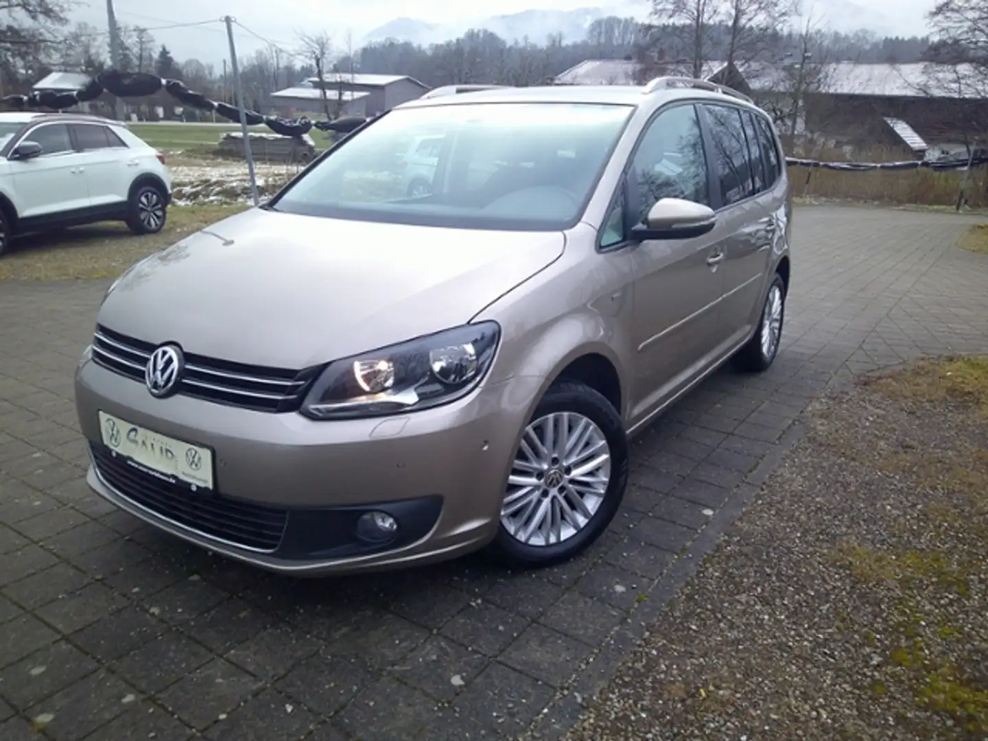 Volkswagen Touran 2.0 TDI Cup*Navi*PDC*GRA*SHZ*Climatronic ALU Beige - 2