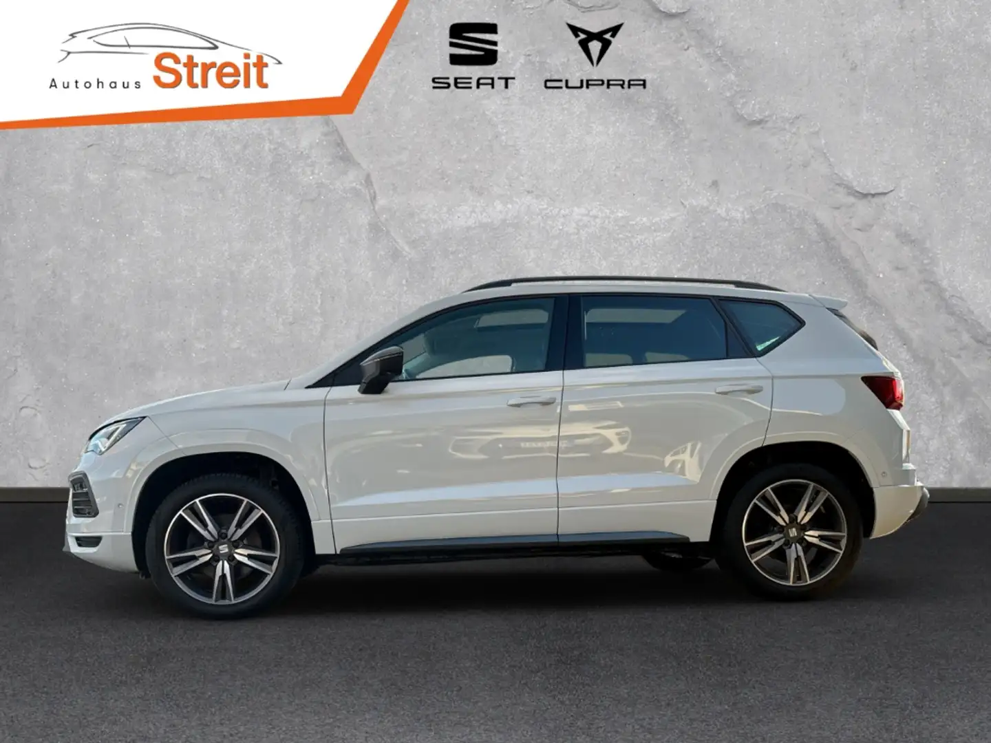 SEAT Ateca FR 2.0 TSI 140 KW (190 PS) 7-GANG DSG 4DRIVE AHK-k Weiß - 2