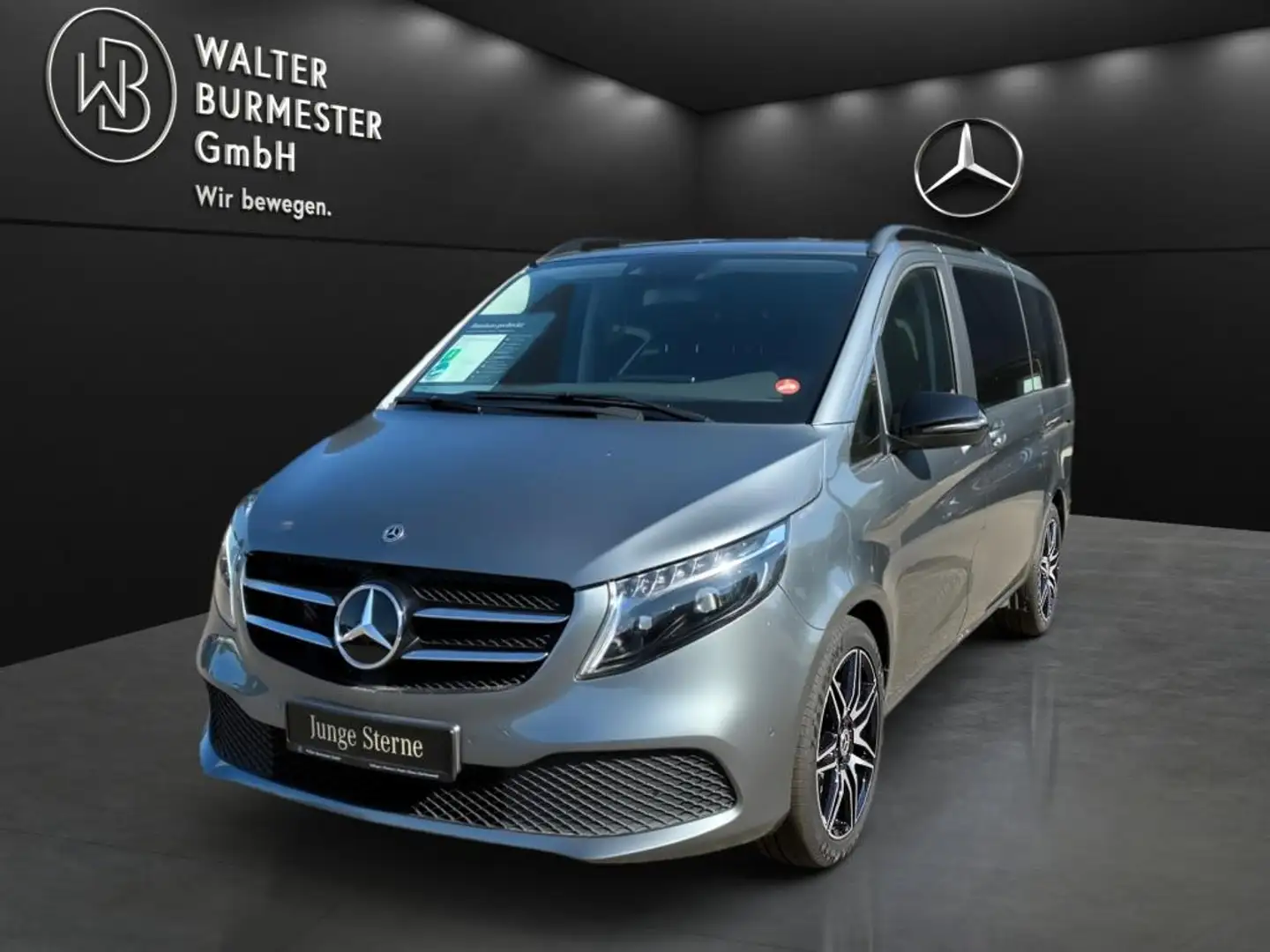 Mercedes-Benz V 300 d EDITION Lang +AMG+Night+KAMERA+NAVI+AUT Grau - 1