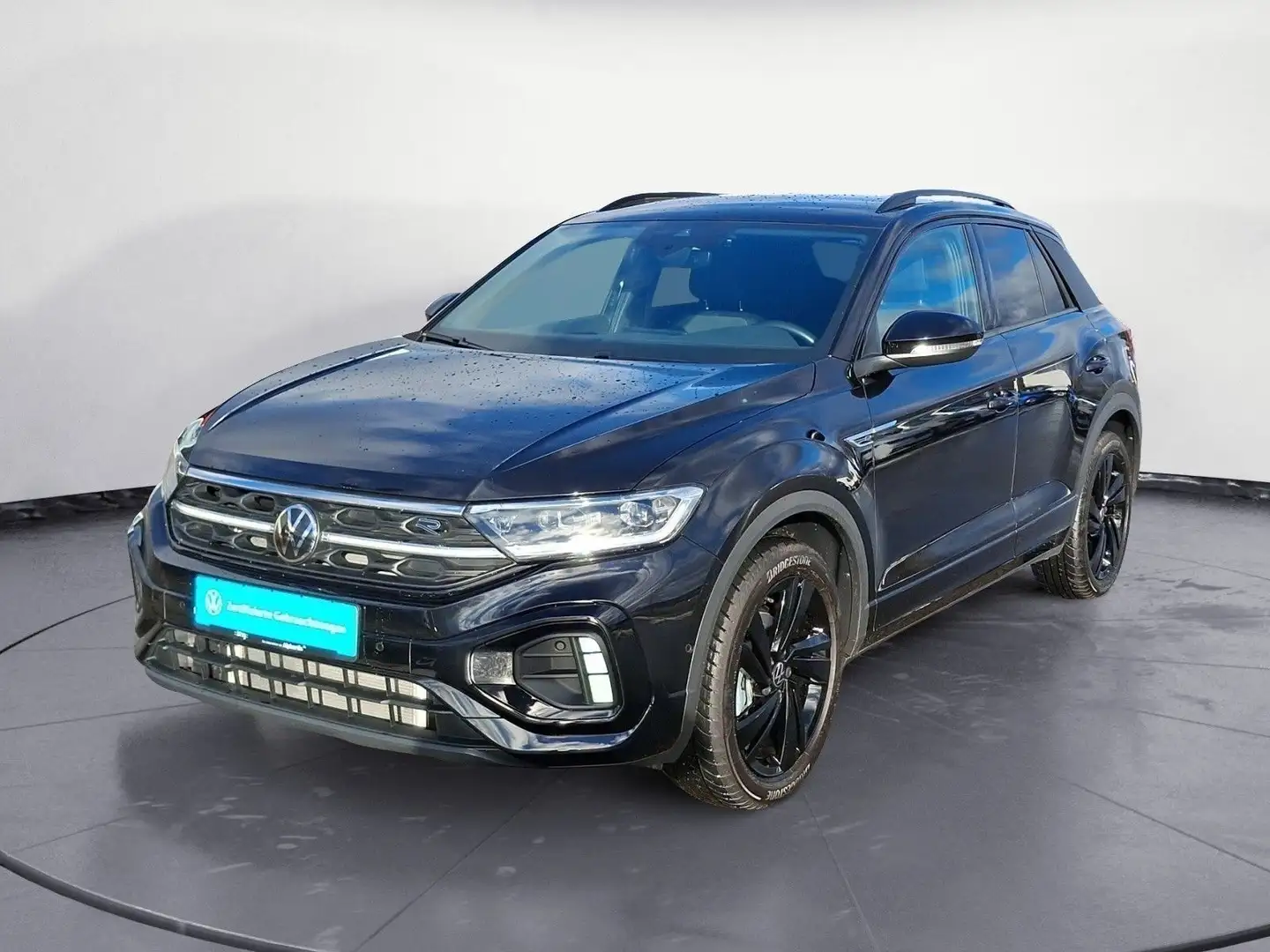 Volkswagen T-Roc 1.5 TSI DSG R-Line AHK Keyless Matrix Navi Schwarz - 2