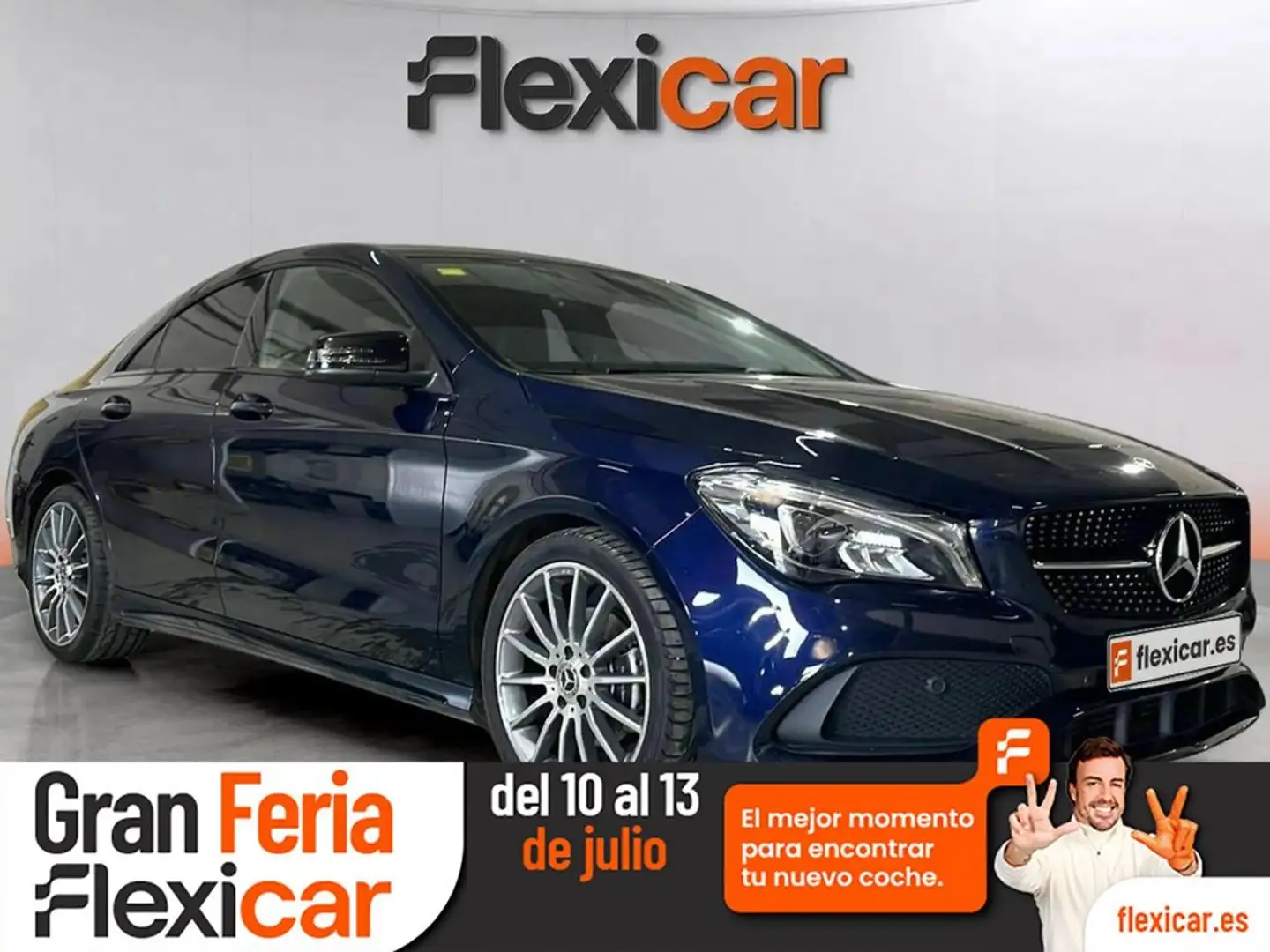Mercedes-Benz CLA 200 d Bleu - 1
