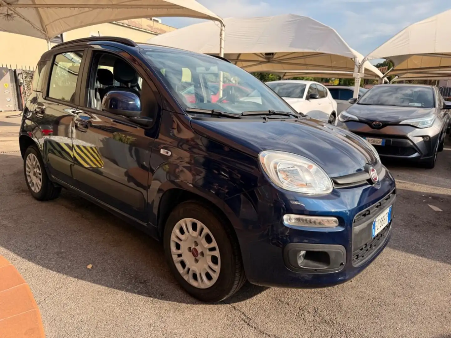 Fiat Panda 1.2 LOUNGE + GPL Bleu - 1