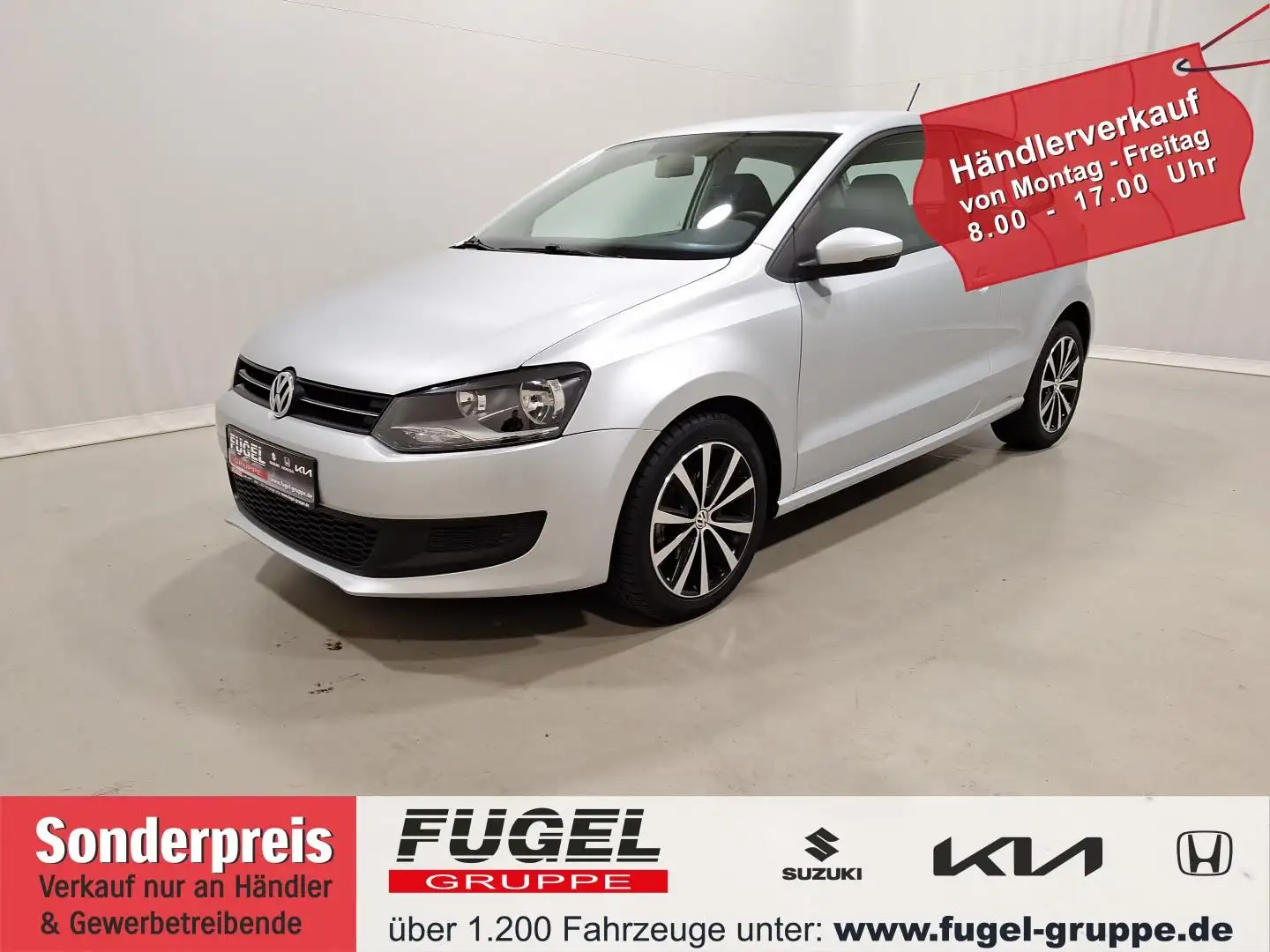 Volkswagen Polo 1.4 Comfortline Klima|PDC Silber - 1