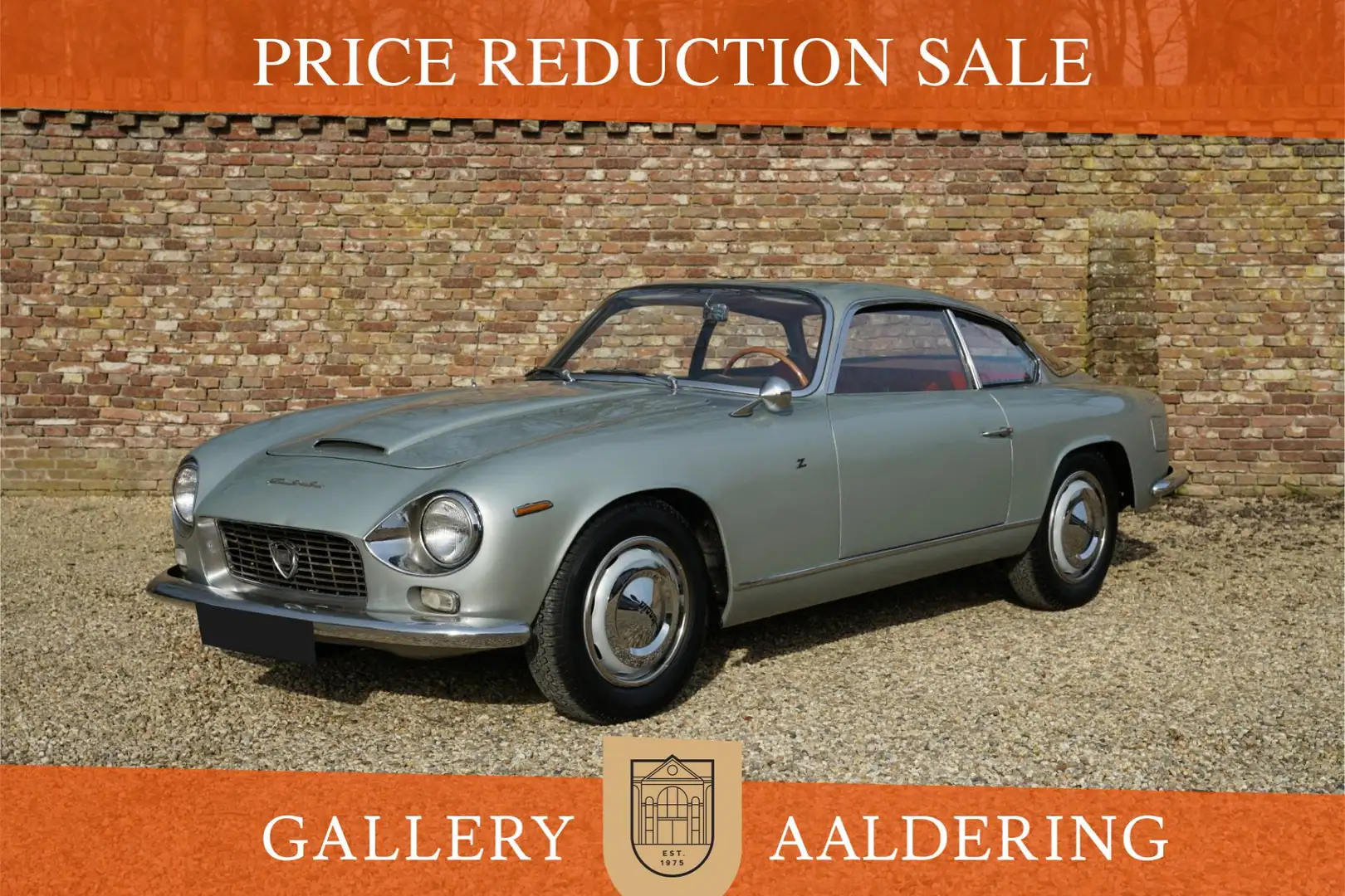 Lancia Flaminia 2.8 Super Sport Zagato PRICE REDUCTION! Found in C Gümüş rengi - 1