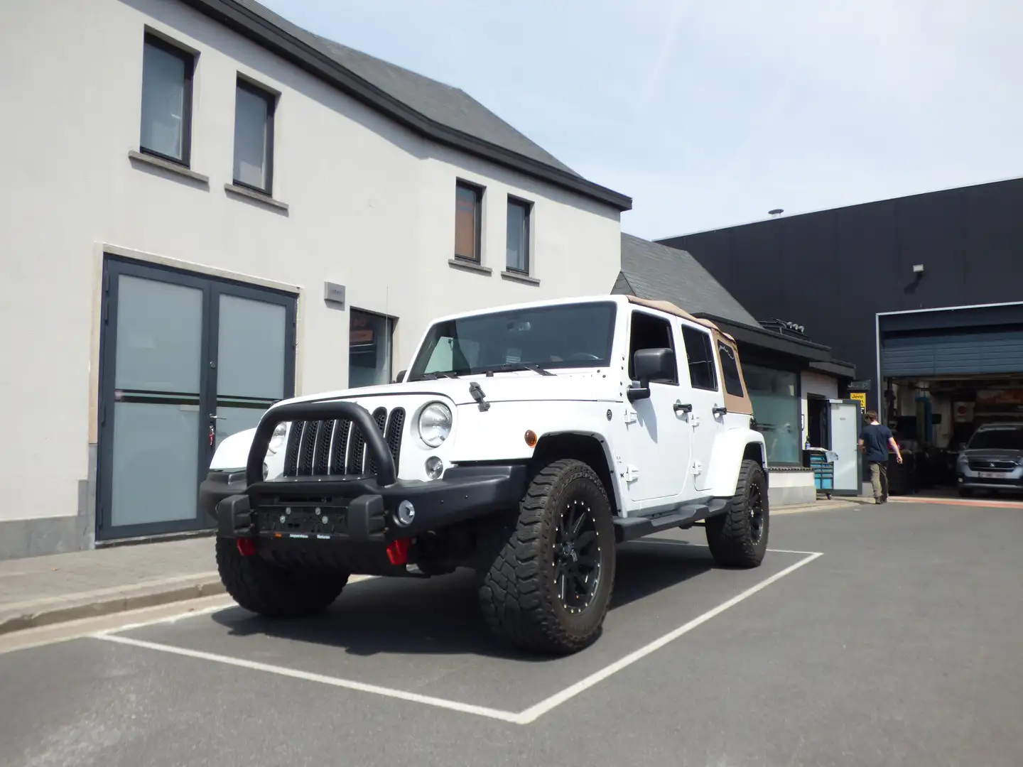 Jeep Wrangler Wrangler Unlimited Exclusive Edition **66000km** Blanc - 1