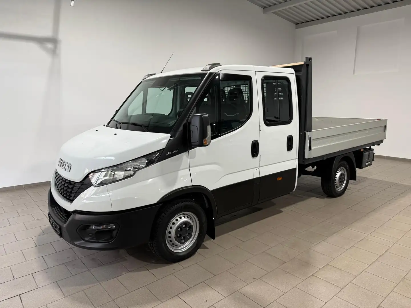 Iveco Daily 35S16,Pritsche-Doka(7-Si.),Maxi,AHK(3.5t) Blanco - 1