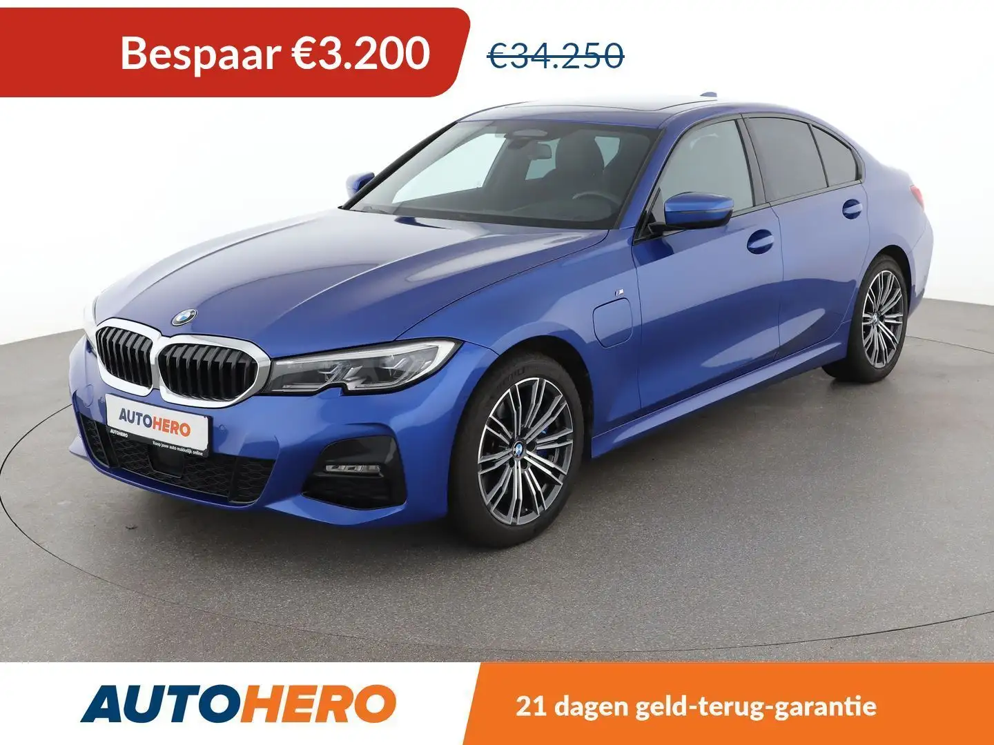 BMW 330 330e M Sport Blauw - 1
