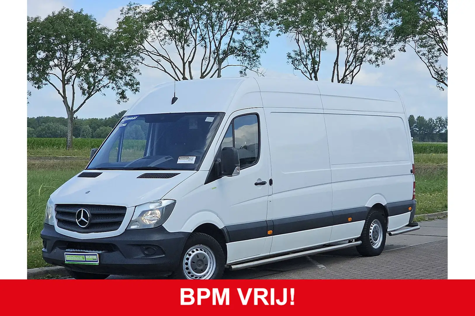 Mercedes-Benz Sprinter 316 1.8 NGT automaat NGT aardgas camera org hollan Wit - 1