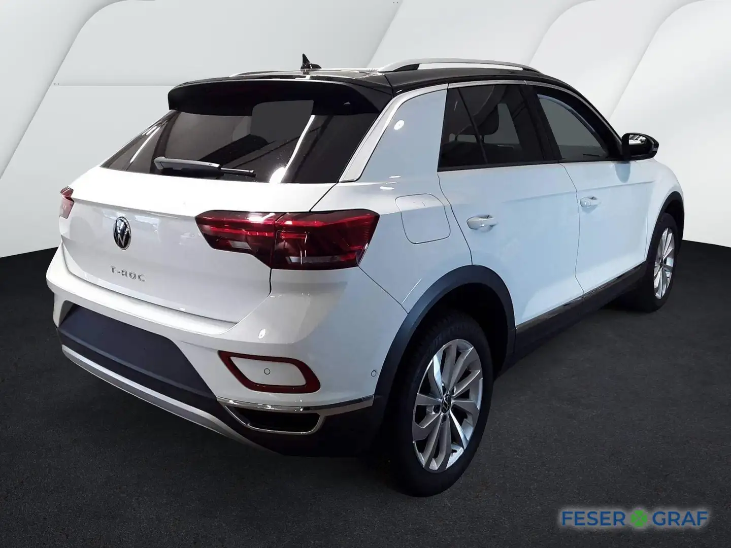 Volkswagen T-Roc 1.5TSI Style DSG AHK LED ACC PDC Sitzheiz Weiß - 2