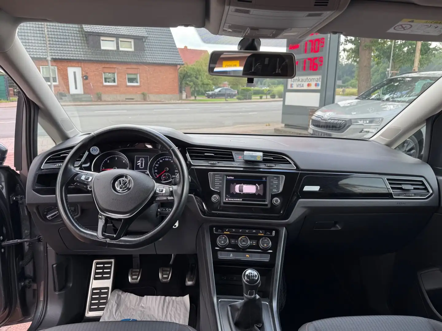 Volkswagen Touran Sound BMTNavi+AHK1.Hand+Scheckheft Gris - 2