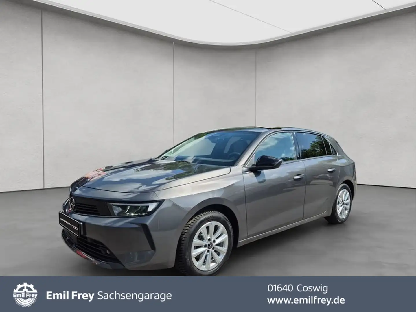 Opel Astra 1.2 Turbo Elegance AHZV Ergo-Sitz Navi Gris - 1