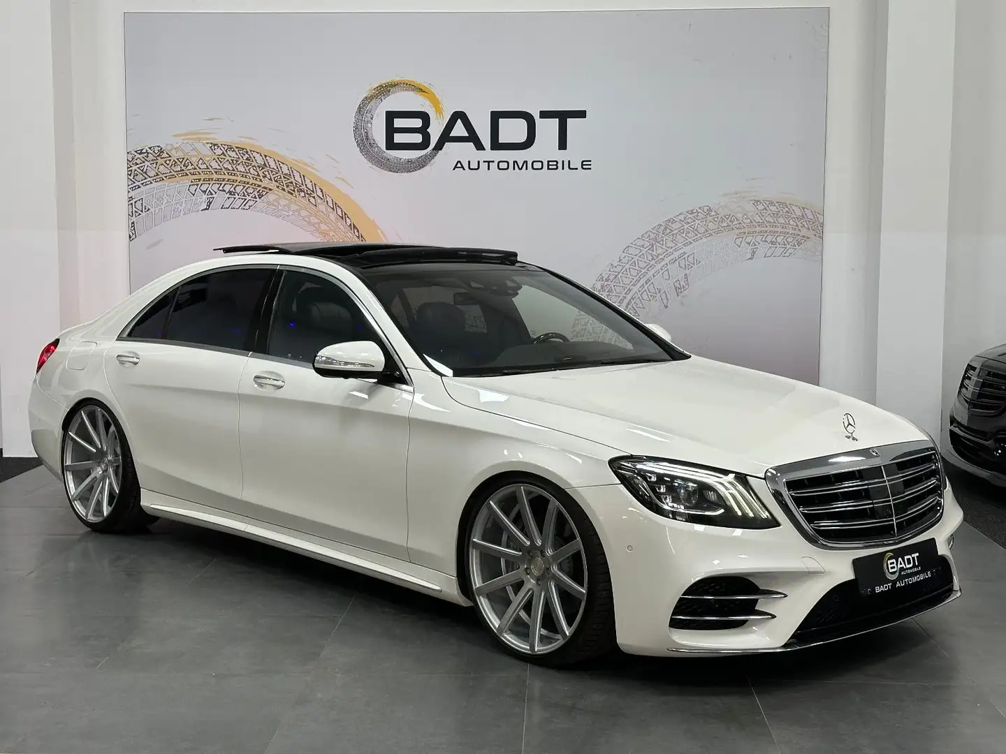 Mercedes-Benz S 560 4Matic Lang AMG PANO DTR BURMESTER HUD Alb - 1