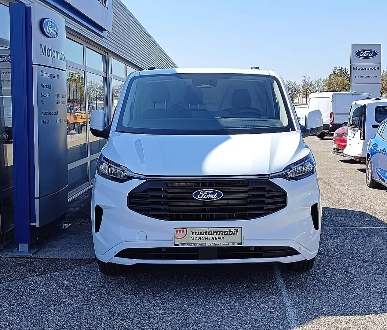Ford Transit Custom Kasten 2,0 EcoBlue L2H1 320 Limited Weiß - 2