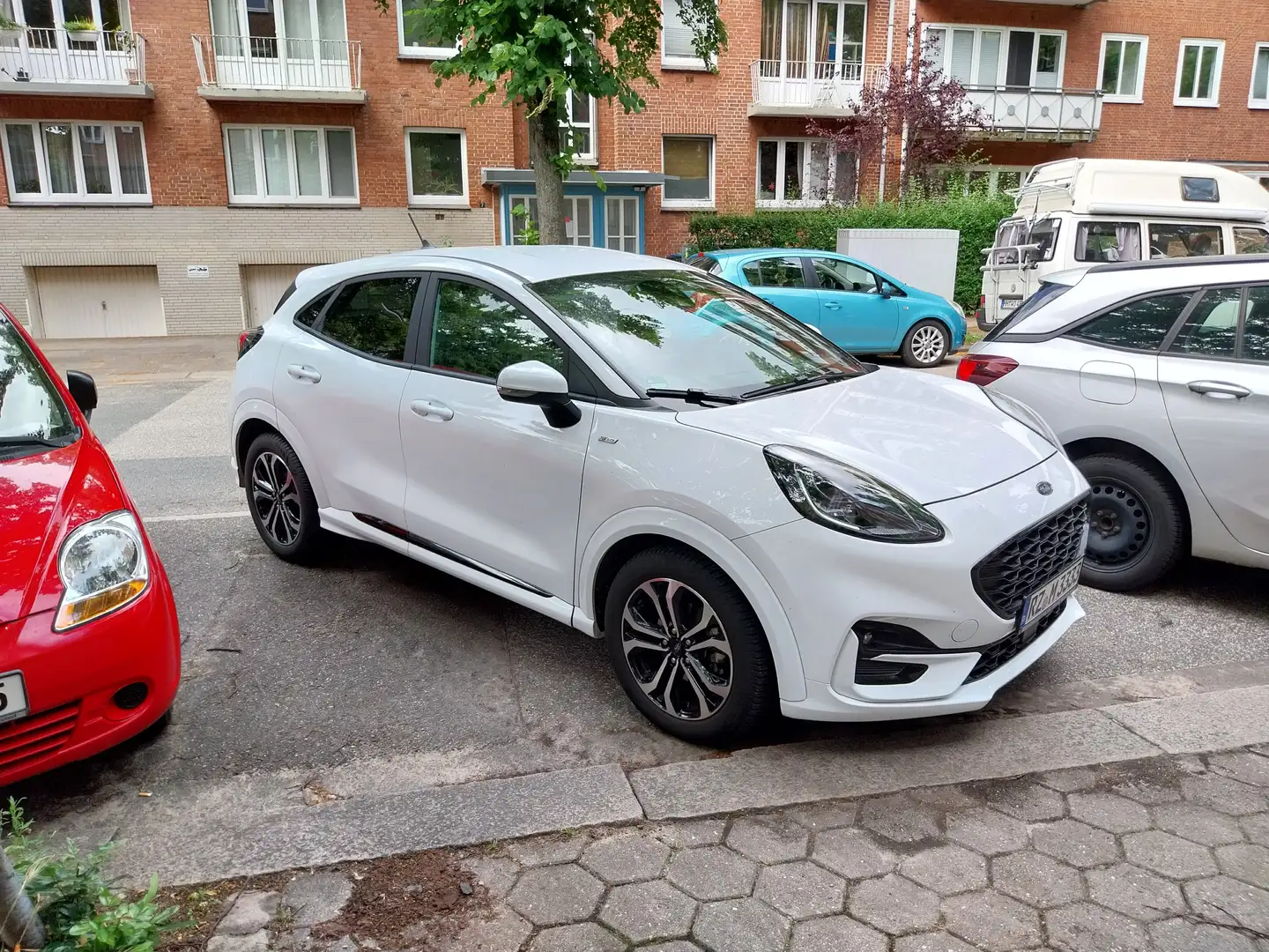 Ford Puma Puma 1.0 EcoBoost Hybrid ST-LINE DESIGN Weiß - 1