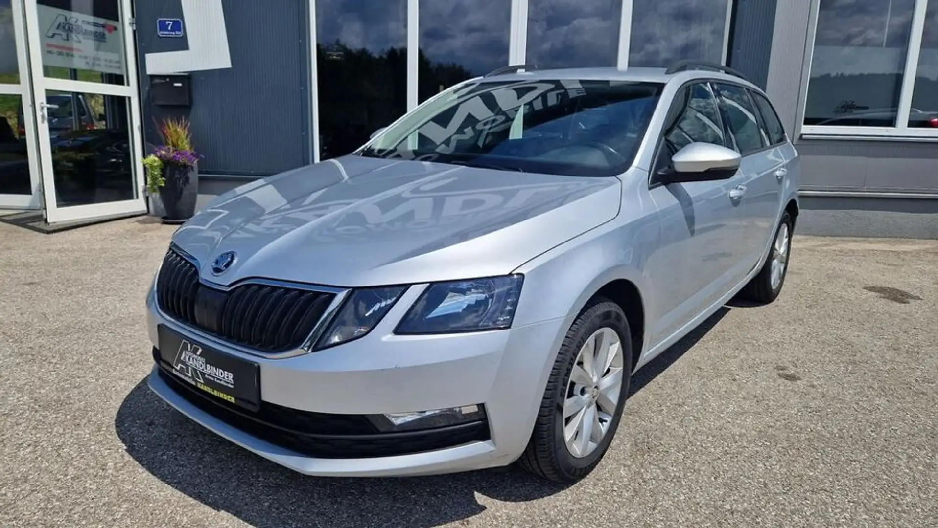 Skoda Octavia Combi TDI 4x4 ''1.Besitz'' Argent - 1